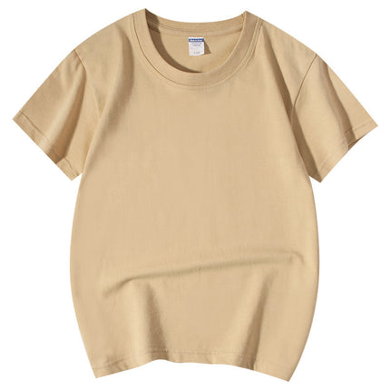 Nezha and Ao Bing Style Pure Cotton T-Shirts, Round Neck Cultural Shirts, Class Uniforms, Kindergarten Group Wear, Casual and Versatile