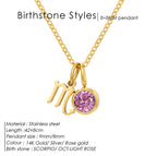 October pink scorpio / Steel color