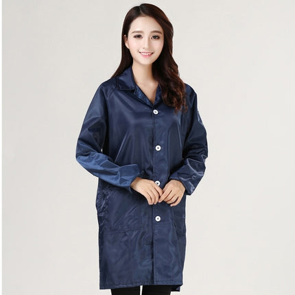 Anti-static coveralls hooded purification workshop dust-free overalls spray paint protection dust-proof blue breeding dust-free clothing