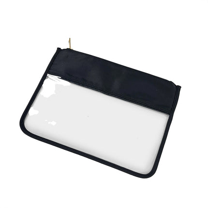 New Transparent Cosmetic Bag Beach Waterproof Mobile Phone Bag PVC Transparent Shrunken Bag Large Capacity Cosmetic Bag