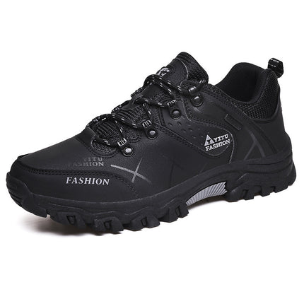 2024 cross-border all-match new high-top hiking shoes cross-country hiking cotton men's outdoor shoes extra large size sneaker