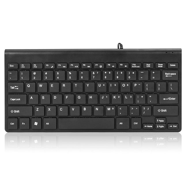Chocolate Thin Keyboard USB Mini usb Wired Keypad Business Computer Office PC Wired Keyboard