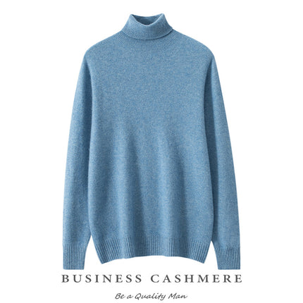 Cashmere Turtleneck Sweater / Pull Cachemire Col Haut