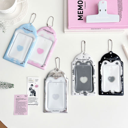 Original Blurry Animal 3inch Card Holder Pvc Card Holder Star Chasing Small Card Random Card Storage Card Bag Card Holder Protective Cover