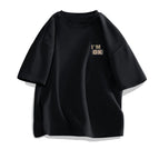 [combed cotton short sleeve] black small OK / M
