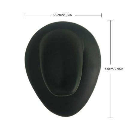 Silicone Ear Model Emulation Human Ear Stud Earrings Display Jewelry Display Bracket Puncture Perforation Tattoo Practice