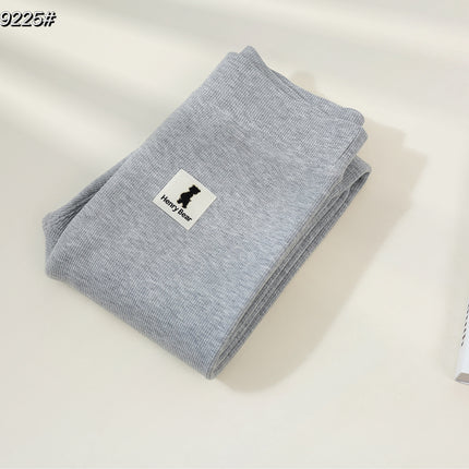 Autumn and Winter New Style Fleece-Lined Thick Leggings for Women, Bear Label, Tight-Fitting, Warm, Slimming Lamb Fleece Skinny Pants