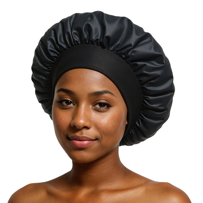 Factory direct cross-border wide-brimmed ladies colored cap high elastic beauty chemotherapy cap printed colored sleeping cap