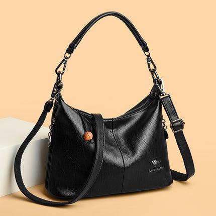 Bag Women's Bag New 2025 Guofeng New Middle-aged Mother Bag Crossbody Bag Women's Shoulder Bag Women's One Piece Hair