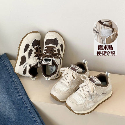 Girls' Shoes Summer Single Mesh Kidsren's Sports Shoes Forrest Gump Shoes 2025 New Boys' Mesh Shoes Lightweight Girls' Soft Soles