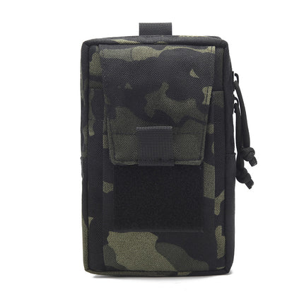 Amazon Multifunctional Molle Mobile Phone Bag Toolkit Tactical Outdoor Mobile Phone Bag Backpack Accessories Bag Miscellaneous Bag