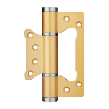 Invisible door hydraulic hinge buffer automatic door closing spring lotus leaf hinge door wooden door
