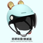 Defend the blue [solid color] sun protection short glasses