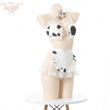 Cos Clothing Swimsuit Sexy Swimsuit Cosplay Game Role Dress Sexy Hot Spring Pure Desire Girl Cow Swimsuit