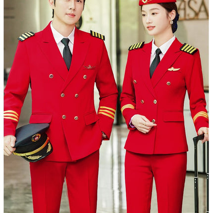Men's Security Uniform Professional Attire Manufacturer Property Concierge Security Spring and Autumn Long-Sleeved Workwear Suit Security Workwear