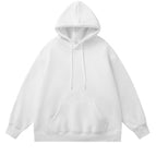 White hooded plus velvet / S (below 50kg recommended)