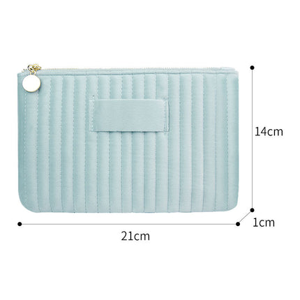 Amazon's Popular Cosmetic Bag, Velvet Velvet Large-Capacity Cosmetic Storage Bag, Travel Portable Bag, Can Be Customized