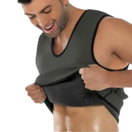 Men's Shaper Clothing Neoprene Tight Sweatshirt Abdominal Tighting Sports Fitness Clothing Shaper Sauna Sweat Vest