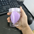 Light purple beveled giant beauty egg in cylinder box