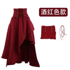 Burgundy Dress / S