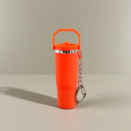 Cross-border New Product Stanley Stanley Keychain Pendant Ice Cup Keychain Can Hold Lipstick Backpack Hanging