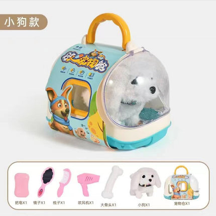 Cross-border Electric Puppy Plush Toy Children's Simulation Pet Sonic Doll Baby Doll Gift Wholesale