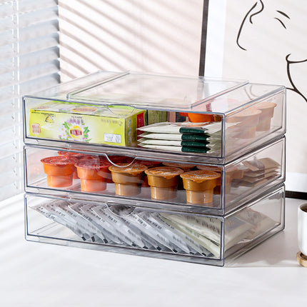 Multi-layer Medicine Box Drawer-type Transparent Medicine Storage Box Household Pack Large Capacity Medicine Classification Household Cabinet Hierarchical Rack