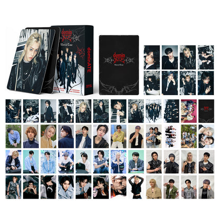 Korean Star 55 Boxed Small Cards Stray (g) I-Dle Ive Ateez Collection Lomo Cards Cross-Border