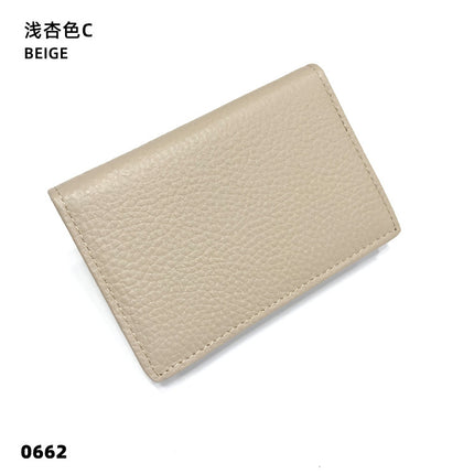 in stock Japanese classic high-rise leather business card bag head layer cowhide business large capacity Japanese business card bag wholesale
