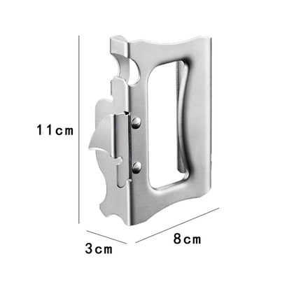 Spot Wholesale Bottle Opener Thickeneded Multi-Functional Stainless Steel Can Opener Japanese Can Opener Can Portable Fast and Simple