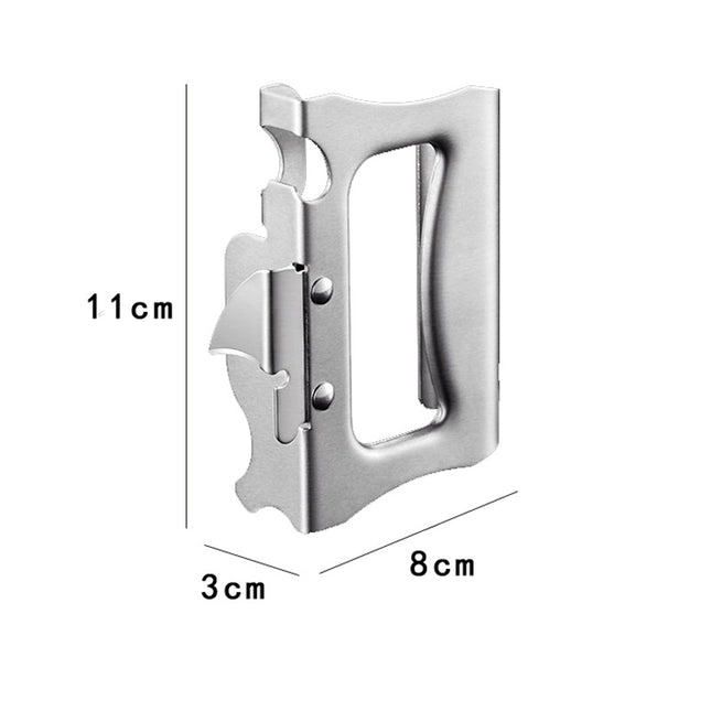 Spot Wholesale Bottle Opener Thickeneded Multi-Functional Stainless Steel Can Opener Japanese Can Opener Can Portable Fast and Simple