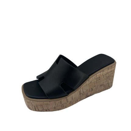 2026 Summer New European and American Fashion Thick-Soled Platform Women's Shoes Open-Toe Sexy Sandals