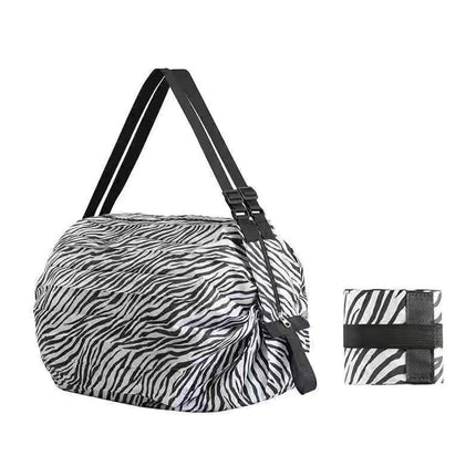 Manufacturer customized Japanese folding organ bag large capacity Oxford cloth waterproof shopping bag logo customized storage bag