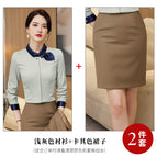 light gray Shirt Khakis Skirt / S