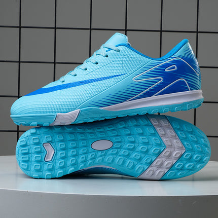 Cross-border foreign trade football shoes men's broken nails primary school students teenagers mandarin duck couple artificial grass spikes training wholesale