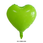 18inch candy color heart (green)