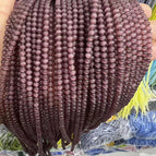 4mm/about 98 pieces in a string / 18#Dark purple