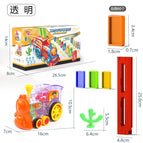 With rechargeable battery charger / [transparent shell] domino train 60 dominoes (about 477 grams)