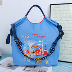 Amusement park blue (excluding shoulder straps) / Medium