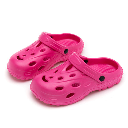 Qida Shun New Fashionable Men's and Women's Hole Shoes Summer Beach Shoes Couple's Dual-Use Sandals Ventilated Baotou Garden Shoes
