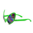 Alien green colorful