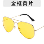 Gold frame yellow film / As shown in the picture