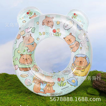 2026 New Model Children's Swimming Ring, Inflatable Thickened Swim Ring for Babies and Kids, Boys and Girls Water Park Underarm Float Ring