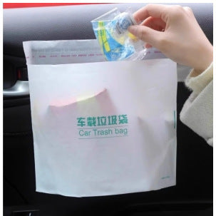 Car Garbage Bag, Car Trash Can, Car Garbage Bag, Car Goodies, Disposable Adhesive Storage Cleaning Bag
