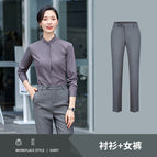Women's gray shirt pants / S