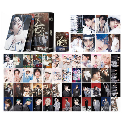 Korean Star 55 Boxed Small Cards Stray (g) I-Dle Ive Ateez Collection Lomo Cards Cross-Border