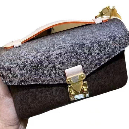 2025Metis Small Presbyopic-Pattern Messenger Bag Mini Chain Shoulder Crossbody Women's Bag Retro Style Mini Bag