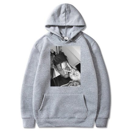 [Cross-border European Code] 2023 New Print Juice Wrld felpe uomo Hoodie