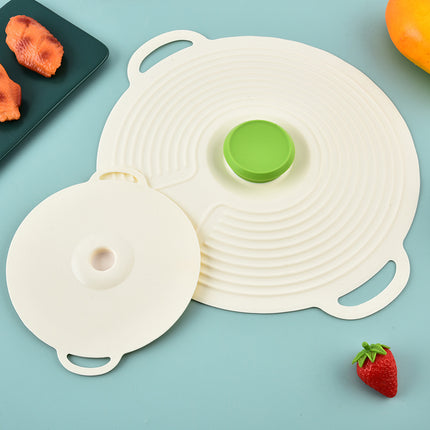 Casual Style Silicone Fresh-Keeping Lid, Sealed Bowl Lid, Meal Lid, Basin Lid, Plate Lid, Microwave Oven Splash-Proof Lid