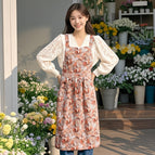 Fairy style summer pleated thin style [red]